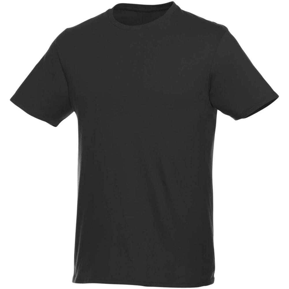 Heros heren t-shirt met korte mouwen - met logo of onbedrukt bestellen - Zwart
