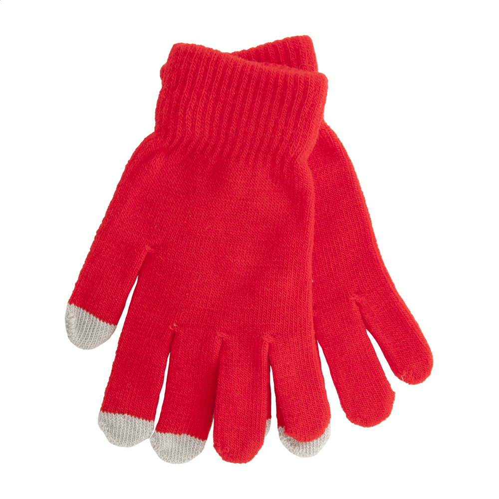 Tapster - handschoen touchscreen - voor bedrijven en relatiegeschenken - rood