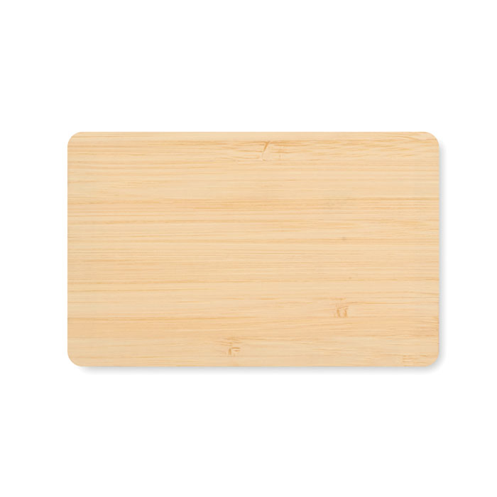 CUSTOS + - Bamboe RFID kaarthouder