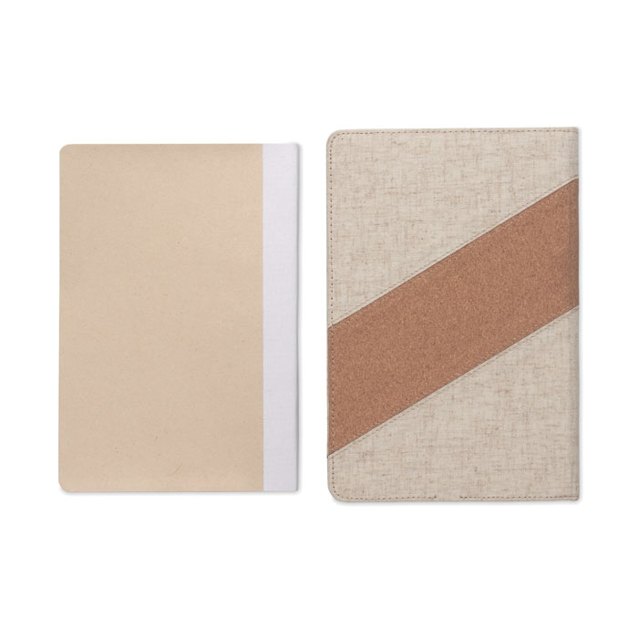CORTONA - A5 notitieboek met lader 15W