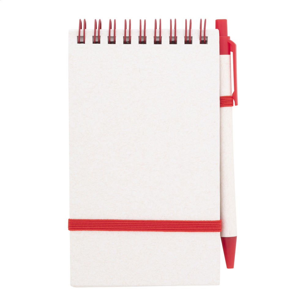 Relact Jot - notitieboekje van melkpak - voor bedrijven en relatiegeschenken - Rood