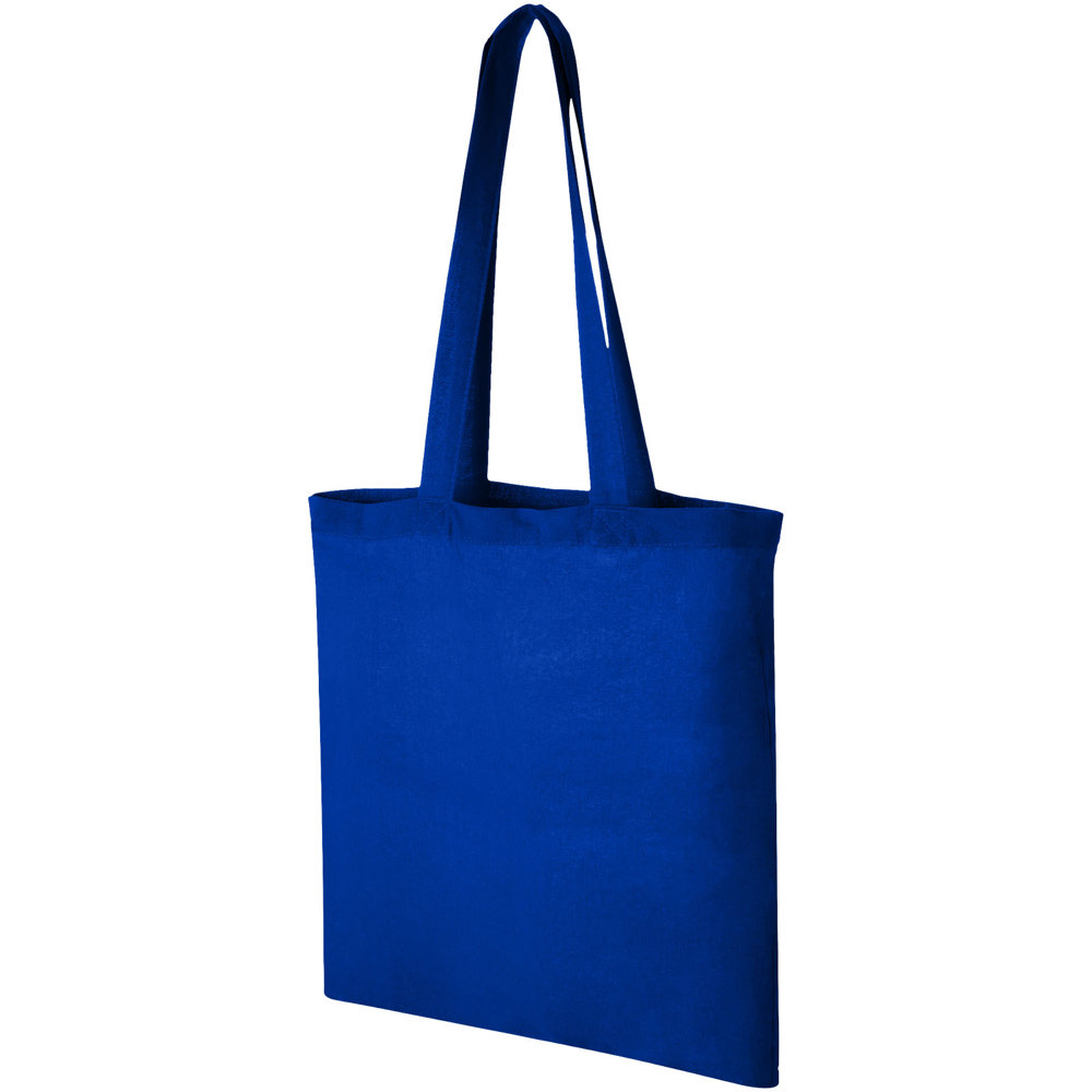 Carolina 100 g/m² katoenen draagtas 7L - voor bedrijven en relatiegeschenken - Koningsblauw