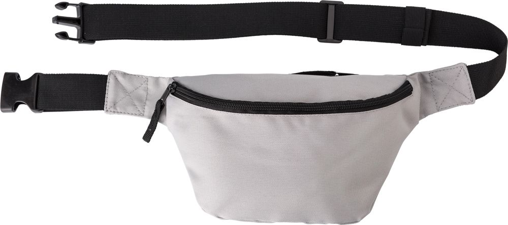 Polyester (600D) heuptas Leonardo - voor bedrijven en relatiegeschenken - Grijs