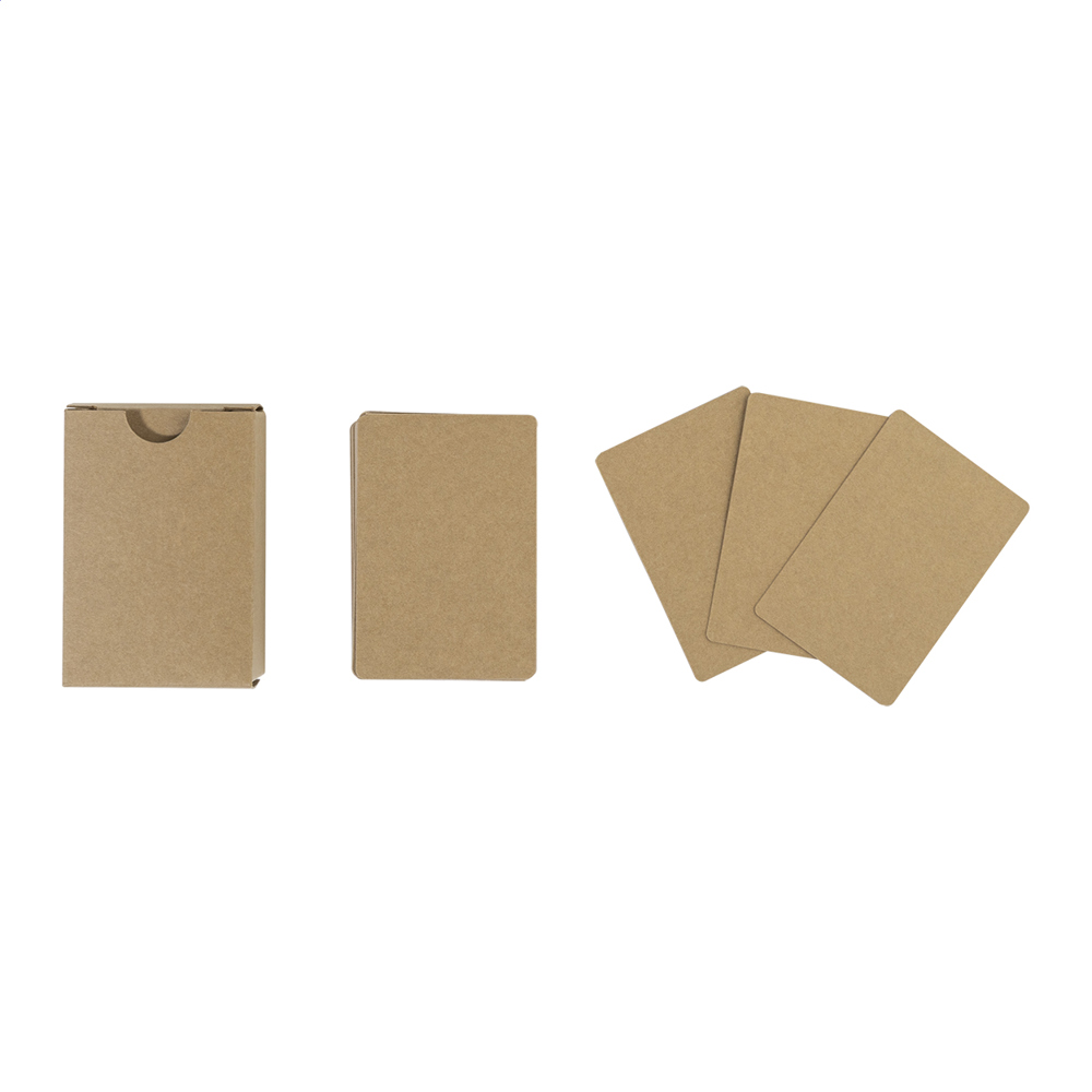 CreaCard Pocket Eco - custon made speelkaarten - met logo of onbedrukt bestellen