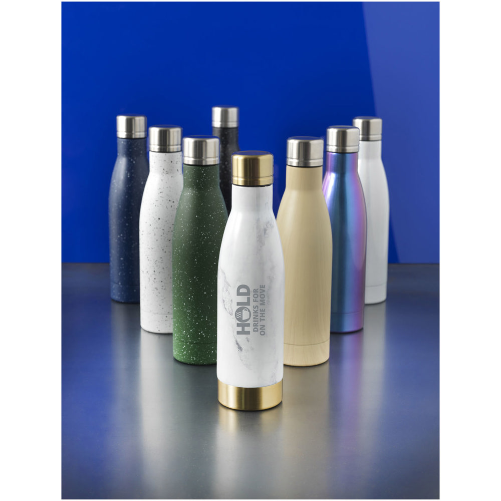 Vasa 500 ml gespikkeld koper vacuüm geïsoleerde fles 