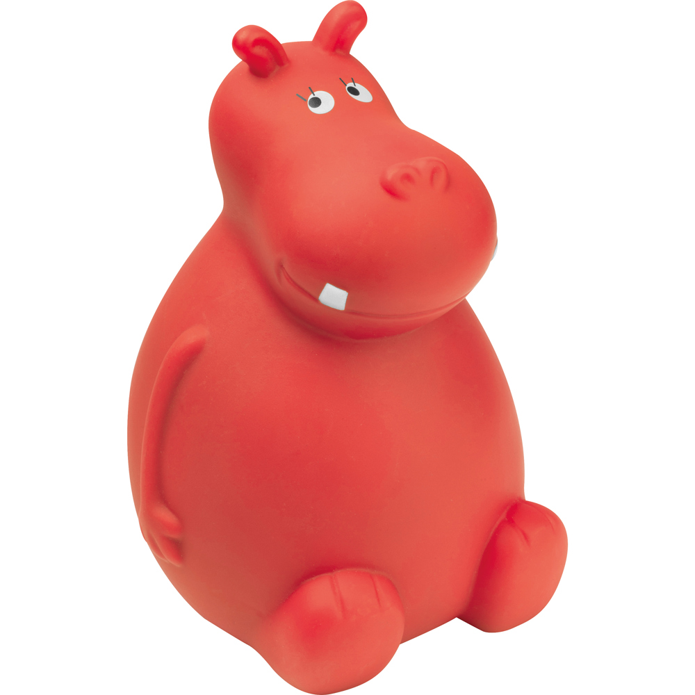 Spaarpot – Nijlpaard - Rood