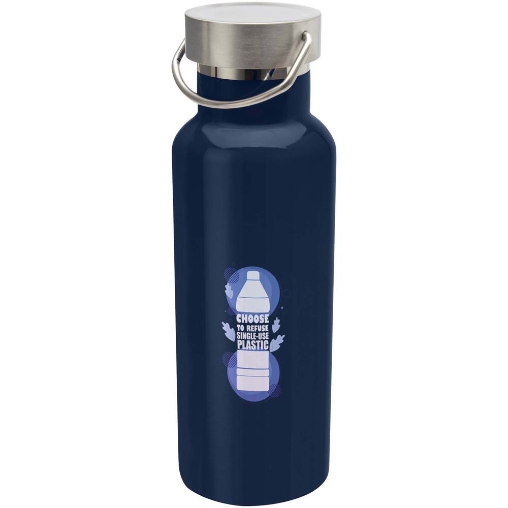 Thor 500 ml RCS gecertificeerde waterfles van gerecycled roestvrijstaal
