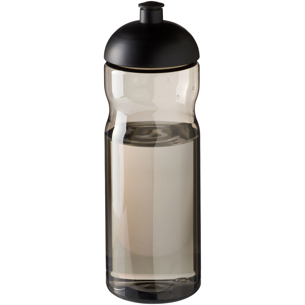 H2O Active® Base 650 ml bidon met koepeldeksel - bedrukt of onbedrukt verkrijgbaar - Houtskool