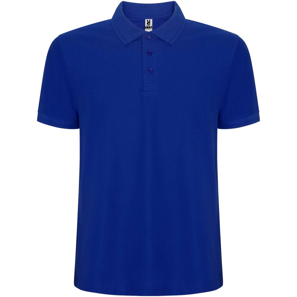 Pagaso Premium herenpolo met korte mouwen - kopen of bedrukken - blauw