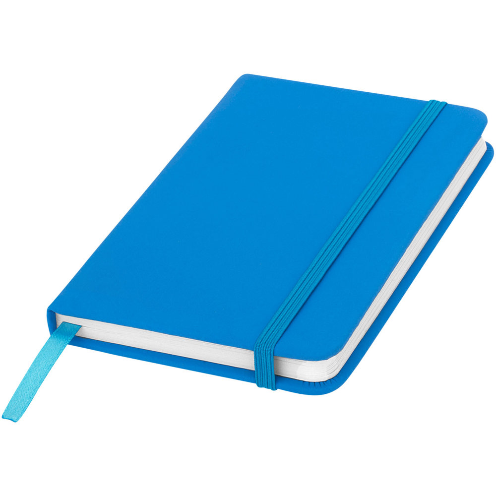 Spectrum A6 hardcover notitieboek - bedrukt of onbedrukt verkrijgbaar - lichtblauw
