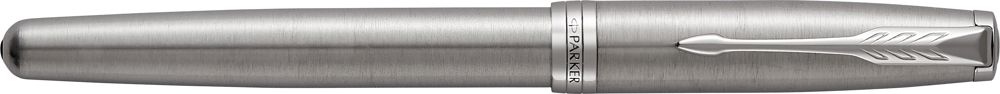 Roestvrijstalen Parker Sonnet rollerbal pen - voor bedrijven en relatiegeschenken - stainless
