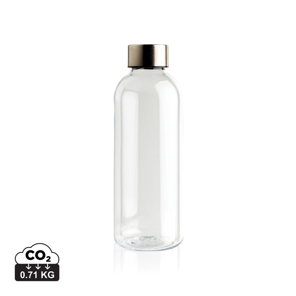 Lekvrije waterfles met metallic dop