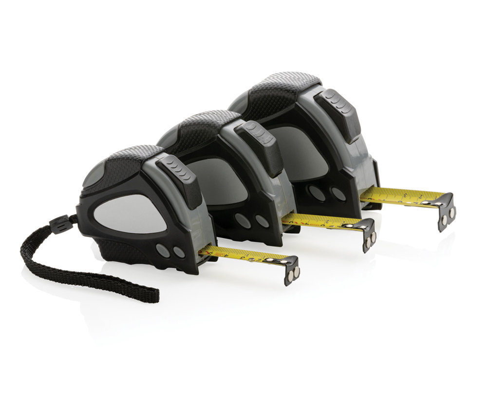 RCS gerecycled plastic Autostop rolmaat 5M/19mm - voor bedrijven en relatiegeschenken