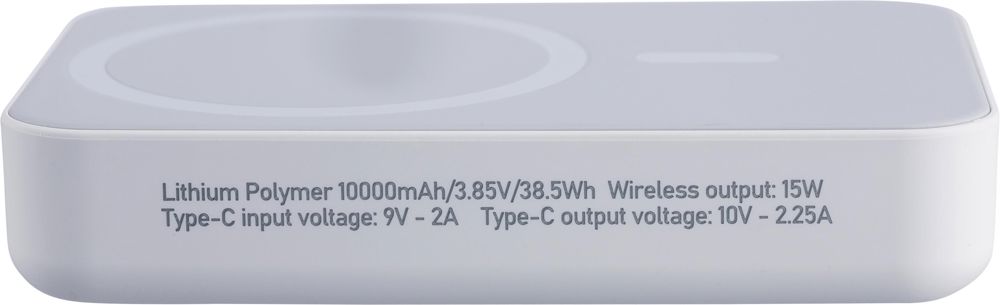 Gerecyclede draadloze oplader powerbank Meno