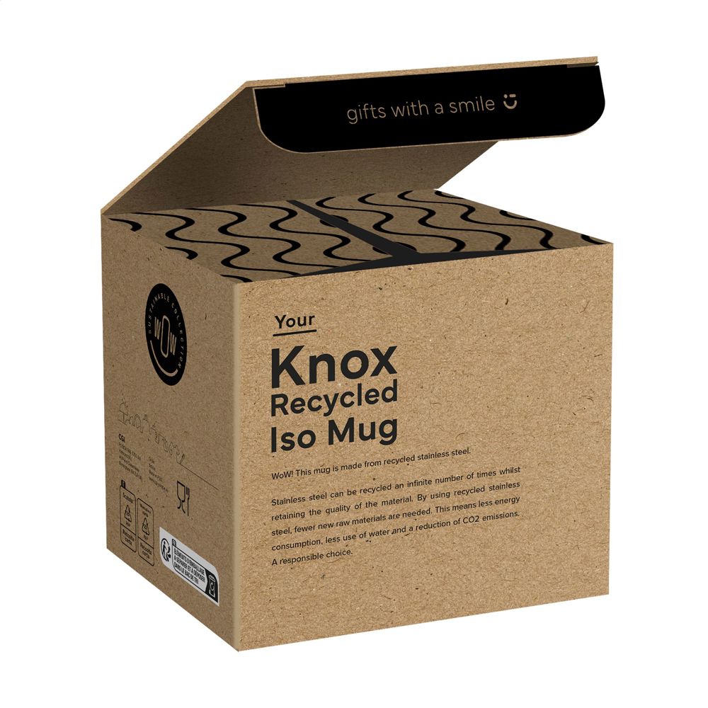 Knox RCS Recycled Iso Mug 300 ml thermosbeker