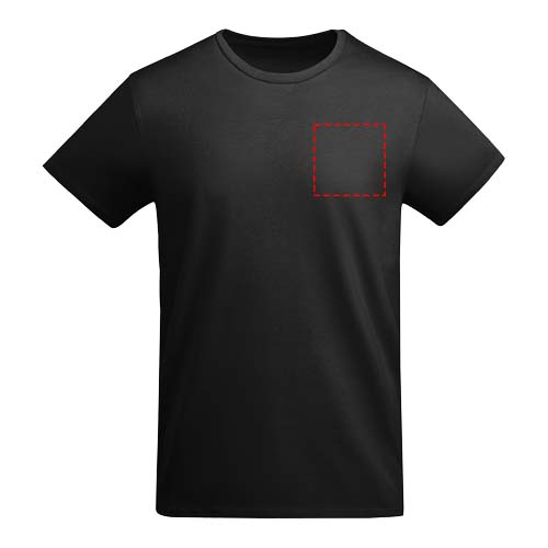 Breda 175 g/m² biologisch katoenen herenshirt met korte mouwen