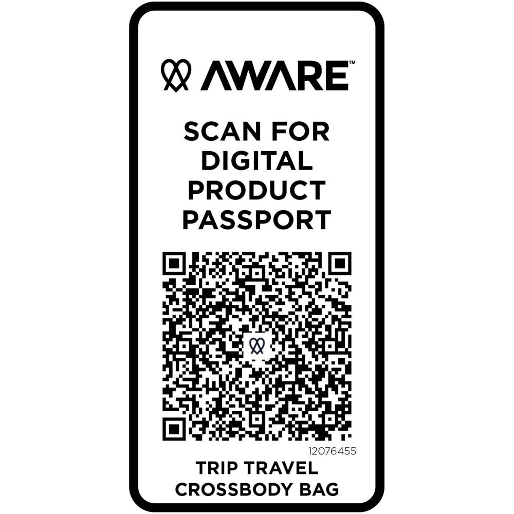 Trip Aware™ gerecyclede reiscrossbodytas 1 l