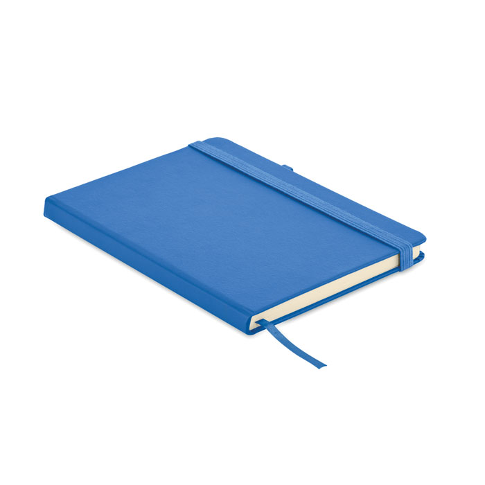 ARPU - Gerecycled PU A5 notitieboek - bedrukt of onbedrukt verkrijgbaar - Royal Blauw