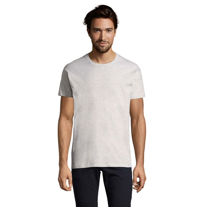 IMPERIAL - IMPERIAL MEN T-Shirt 190g - bedrukt of onbedrukt verkrijgbaar - asgrijs