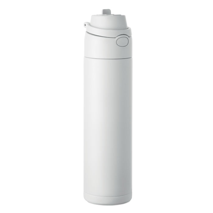 TOIEN ONE - Enkelwandige fles 650ml - bedrukt of onbedrukt verkrijgbaar - Wit