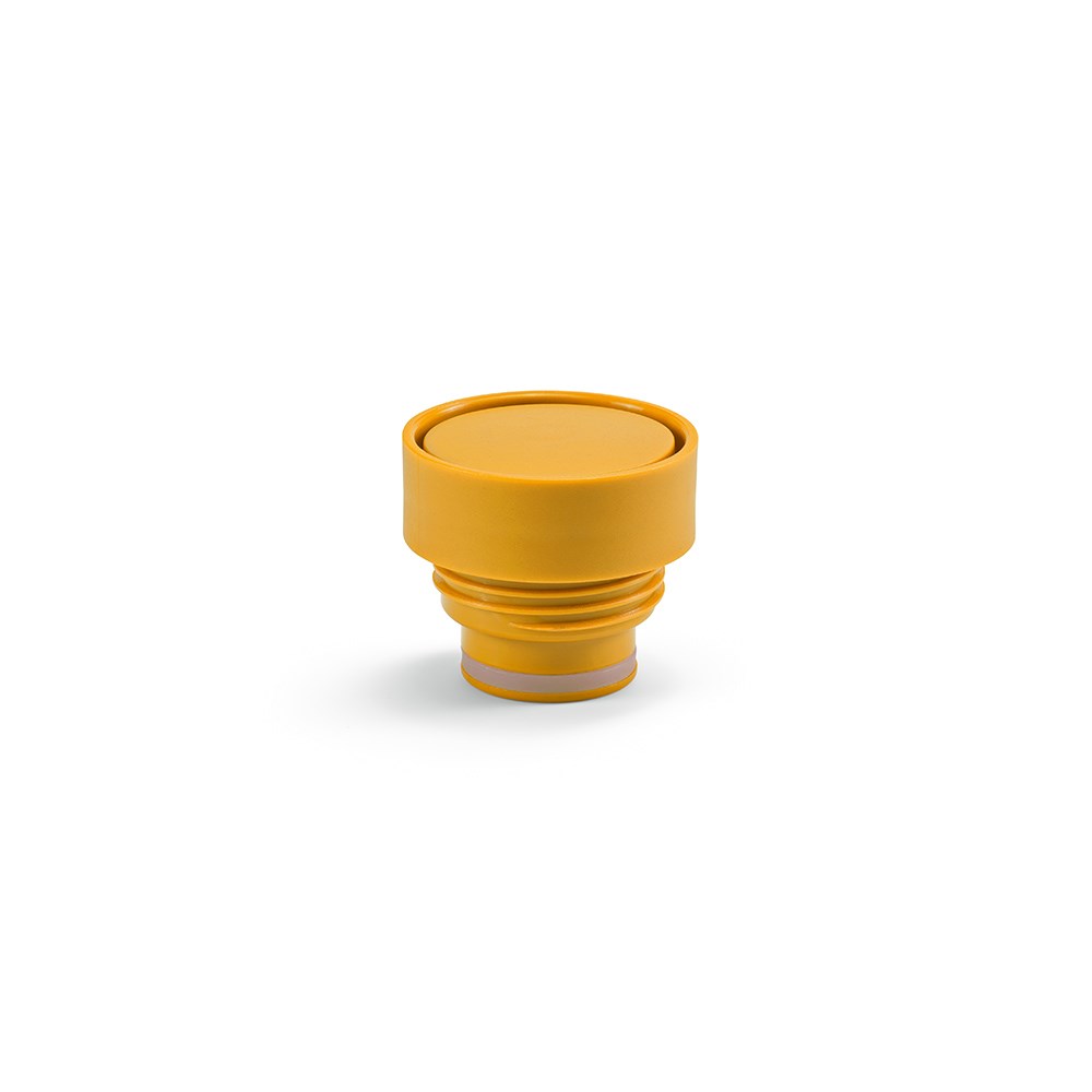 Ural fles gerecycled roestvrij staal 820 ml - Donkergeel