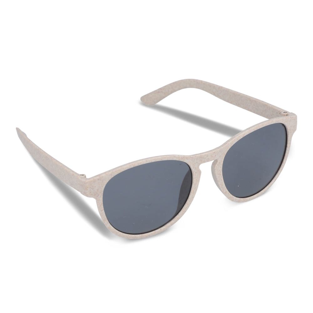 Eco zonnebril tarwestro Earth UV400 - voor bedrijven en relatiegeschenken - Beige