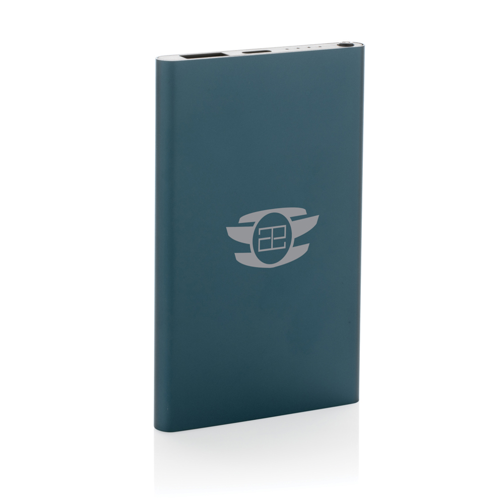 RCS gerecycled plastic/alu 4000 mah powerbank met type C