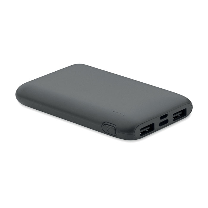 POWER52C - Powerbank 5000 mAh - kopen of bedrukken - Steengrijs
