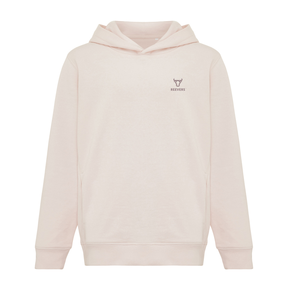 IQONIQ Yengo kids recycled katoen hoodie met steekzakken