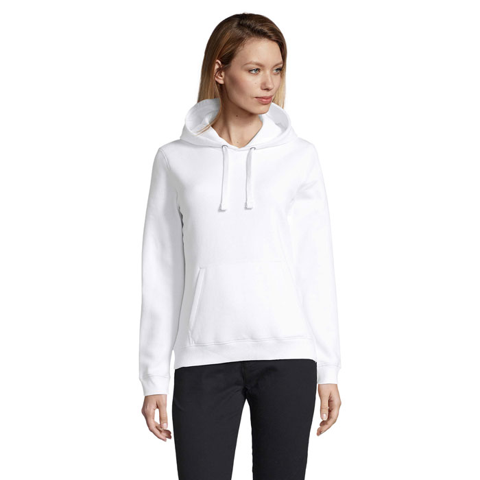 SPENCER WOMEN - SPENCER dames sweater 280g - bedrukt of onbedrukt verkrijgbaar - wit
