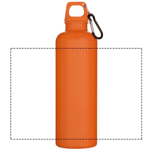 Oregon 750 ml effen RCS gerecycleerde plastic drinkfles met karabijnhaak