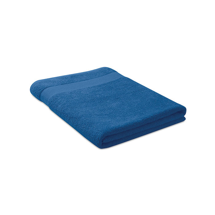 MERRY - Handdoek organisch 180x100 - kopen of bedrukken - Royal Blauw