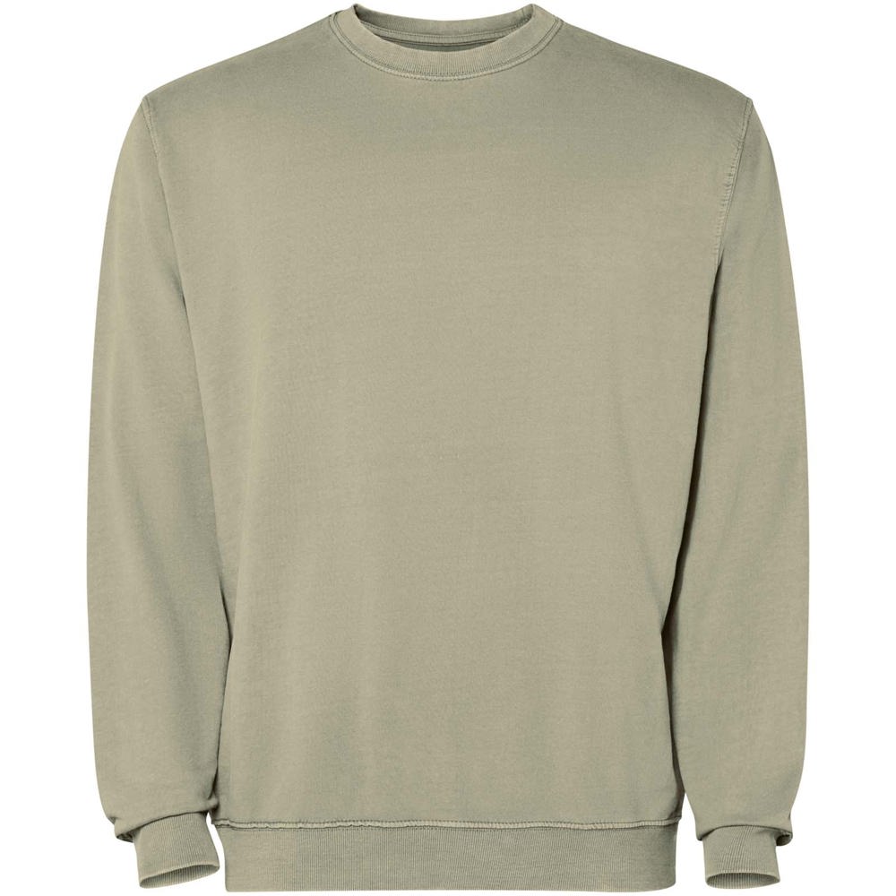 Jaya unisex trui met ronde hals - met logo of onbedrukt bestellen - Khaki
