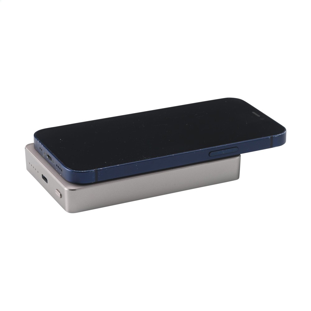 Wireless RCS Recycled Alu Magsafe Powerbank 10000