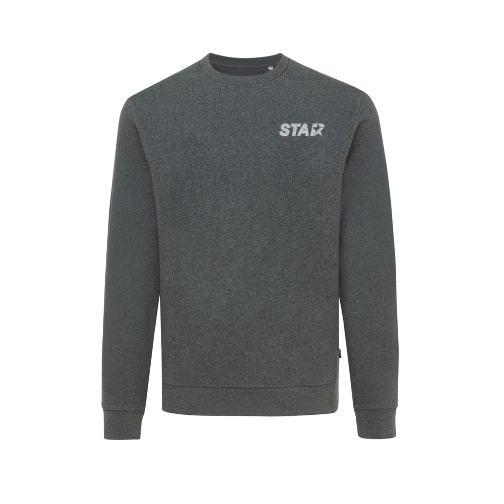 IQONIQ Denali gerecycled katoen sweater ongeverfd