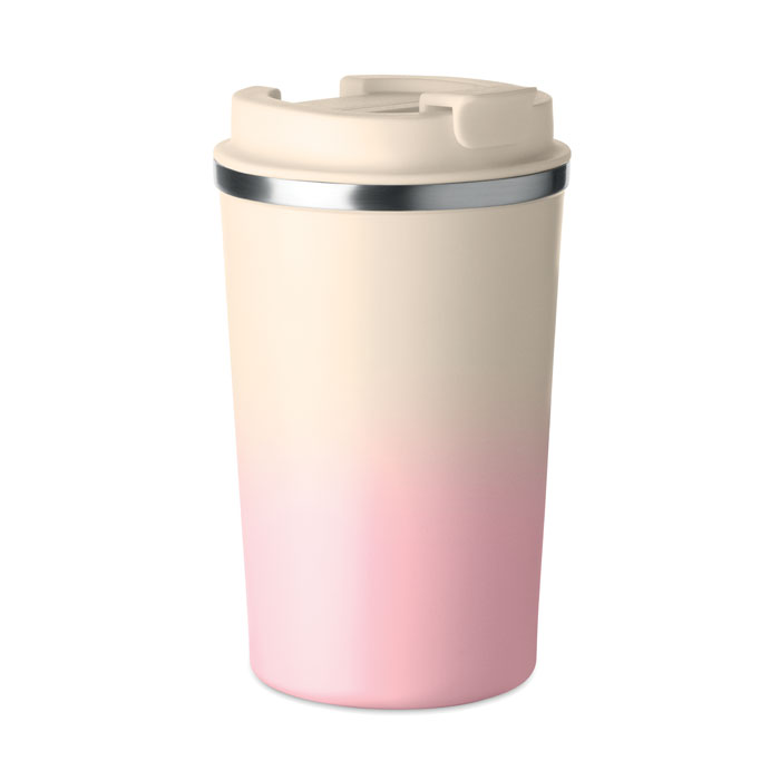 BRACE GRADIENT - Dubbelwandige beker 350ml - kopen of bedrukken - Babyrose