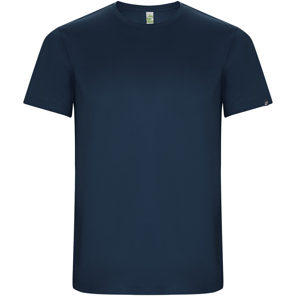 Imola sportshirt met korte mouwen voor kinderen - voor bedrijven en relatiegeschenken - Marineblauw