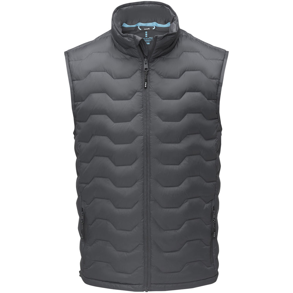 Petalite GRS gerecyclede geïsoleerde down bodywarmer voor heren
