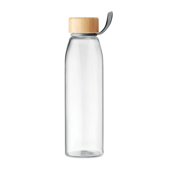 FJORD WHITE - Glazen drinkfles 500ML