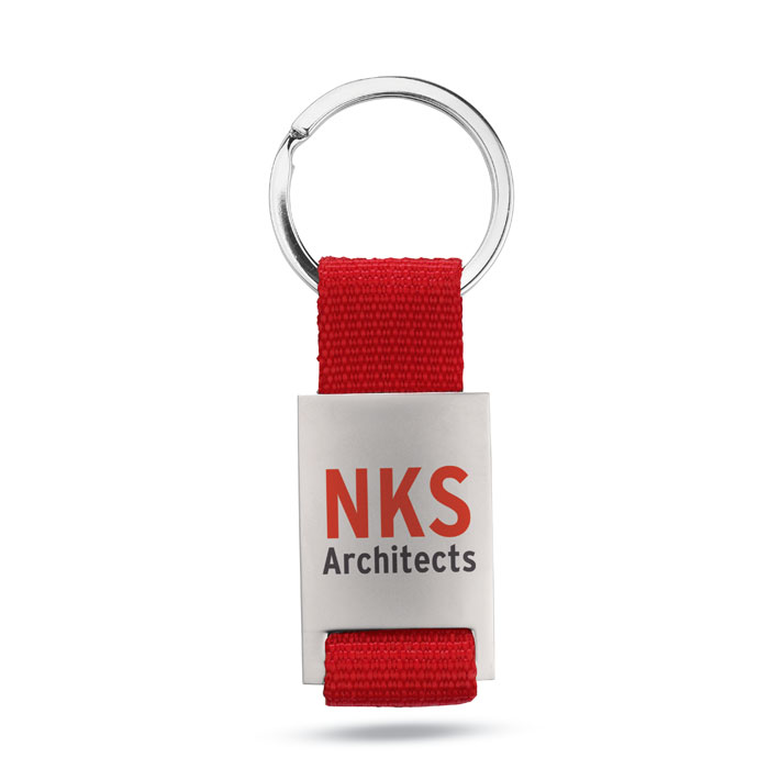 TECH - Metalen sleutelhanger