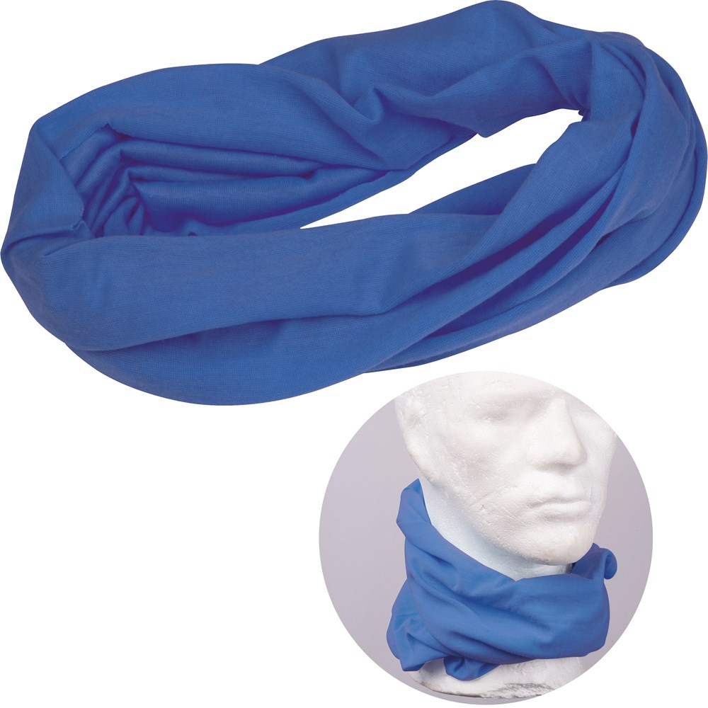 Bandana Loop sjaal - voor bedrijven en relatiegeschenken - blauw