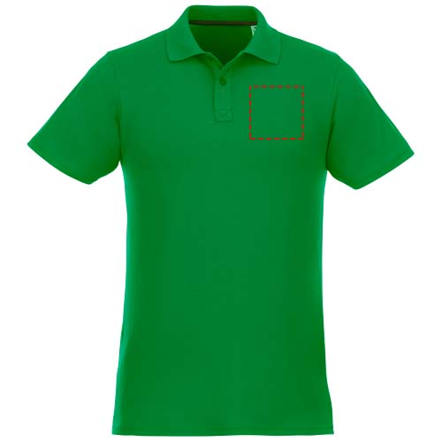 Helios 180 g/m² herenpolo met korte mouwen