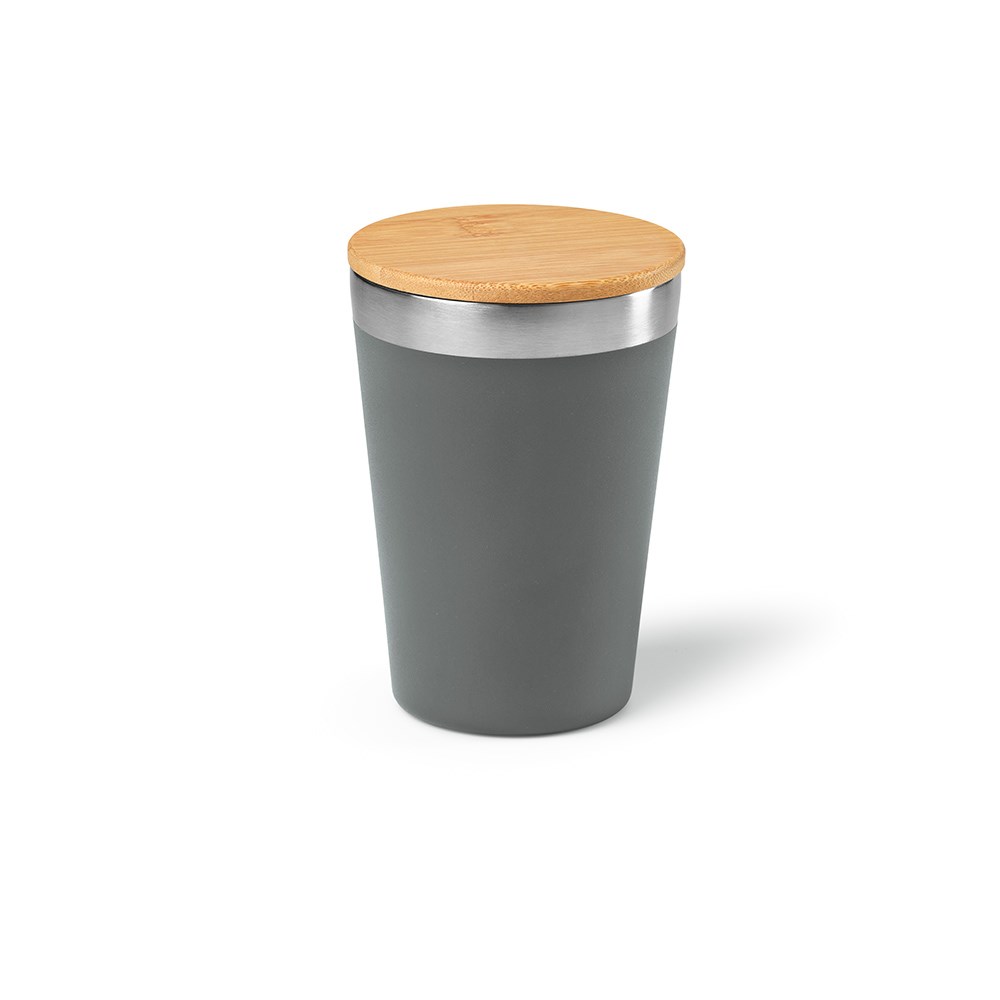 Don Reisbeker gerecycled roestvrij staal 390 ml - Donkergrijs