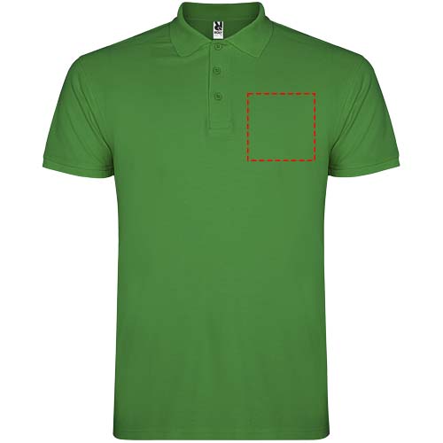 Star 200 g/m² herenpolo met korte mouwen