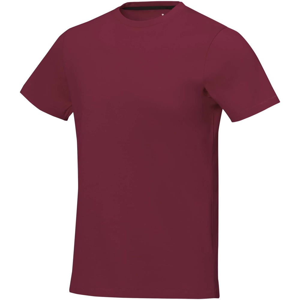 Nanaimo heren t-shirt met korte mouwen - kopen of bedrukken - Bourgondisch