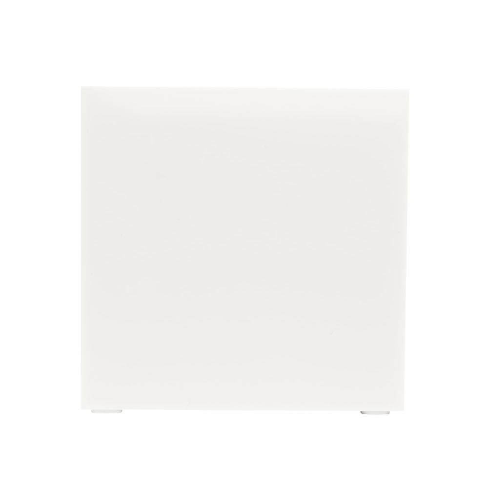 Kubushouder wit papier 10x10x10cm 