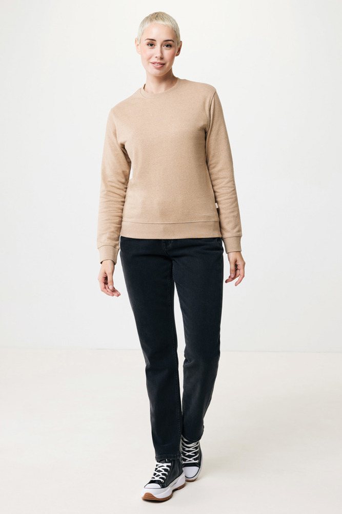 IQONIQ Denali gerecycled katoen sweater ongeverfd