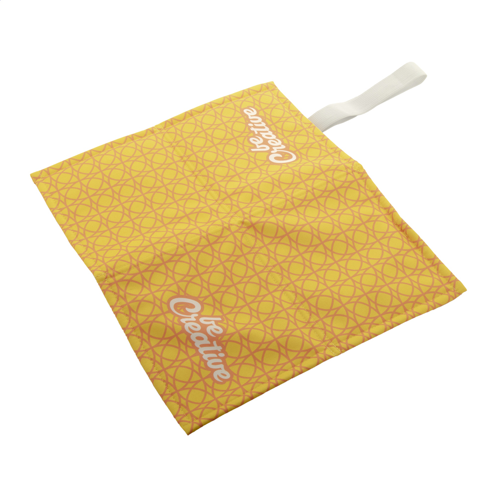 Fanseat Fold - custom made RPET-kussen - bedrukt of onbedrukt verkrijgbaar - Wit