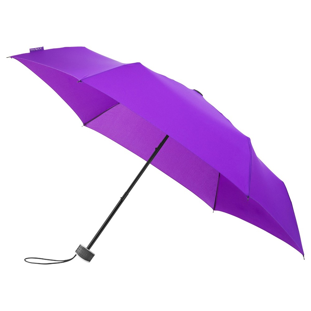 MINIMAX - Opvouwbaar - Handopening - Windproof - 90 cm - kopen of bedrukken - Paars (± PMS 2607C)
