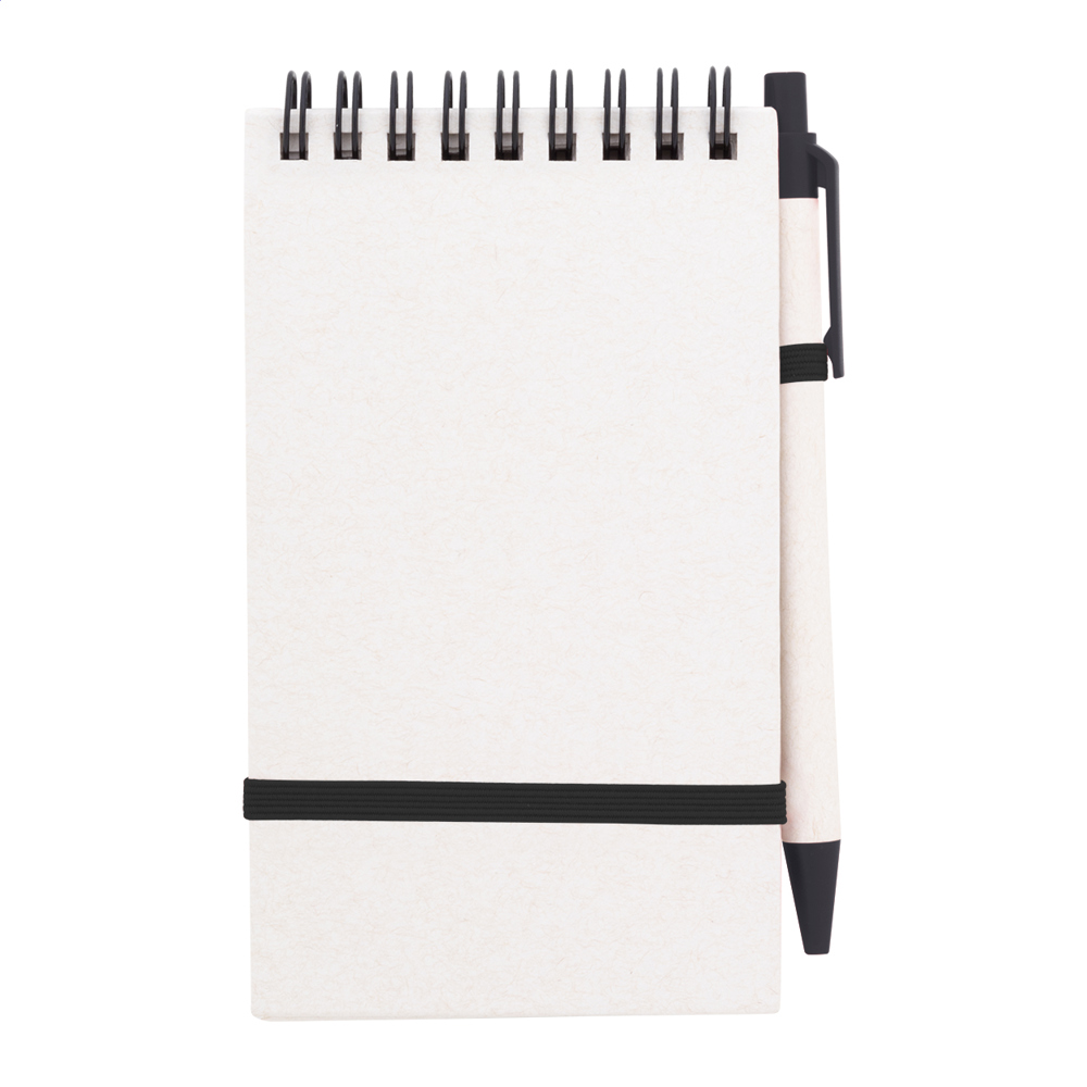 Relact Jot - notitieboekje van melkpak - voor bedrijven en relatiegeschenken - Zwart